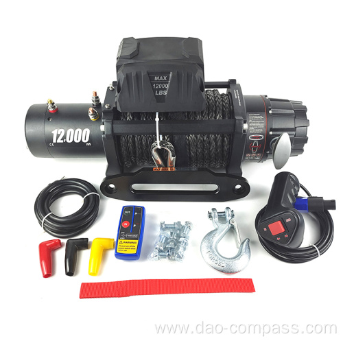 High Speed Off Road Winch 12000lbs 12v